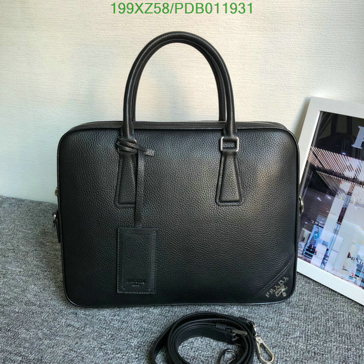 Prada Bag-(Mirror)-Handbag-,Code: PDB011931,$:199USD