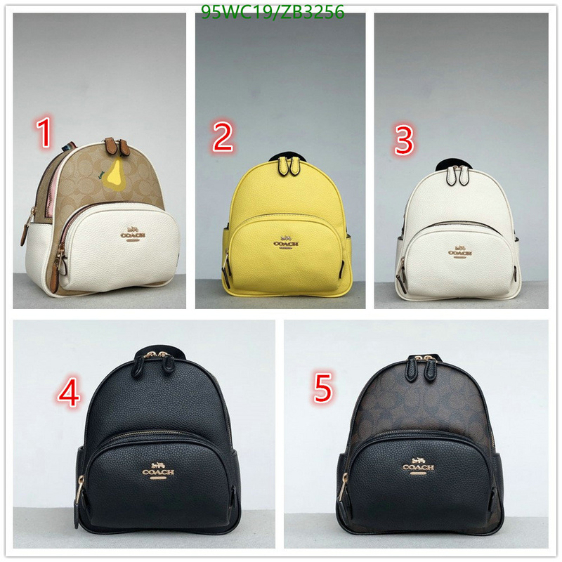 Coach Bag-(4A)-Backpack-,Code: ZB3256,$: 95USD