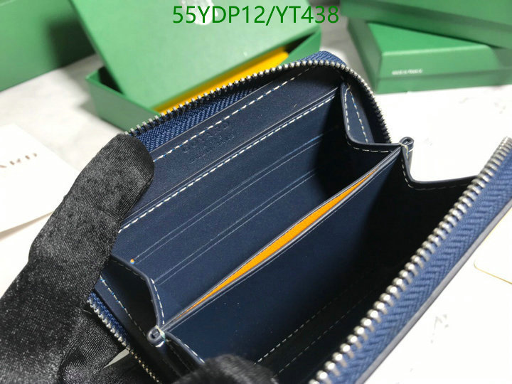 Goyard Bag-(Mirror)-Wallet-,Code: YT438,$: 55USD