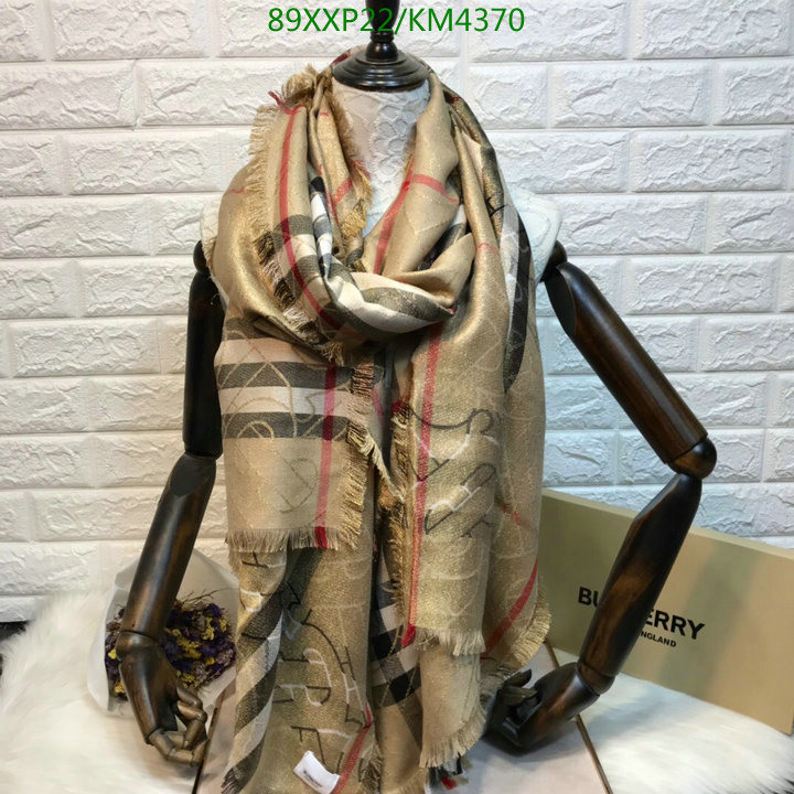 Scarf-Burberry, Code: KM4370,$: 89USD