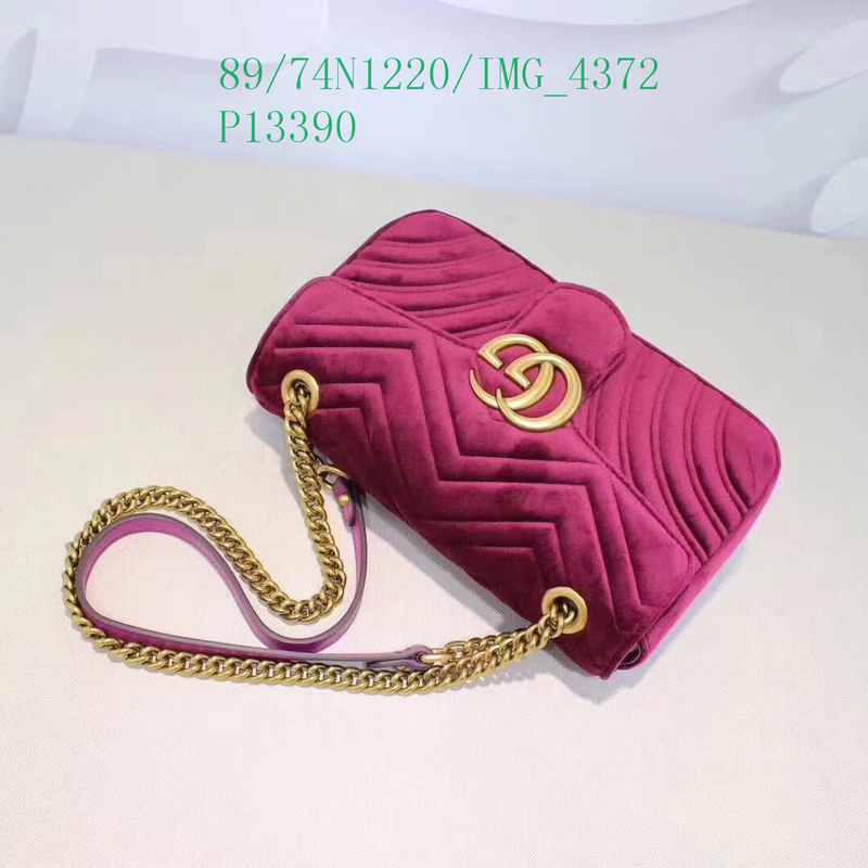 Gucci Bag-(4A)-Marmont,Code:GGB111017,$: 89USD