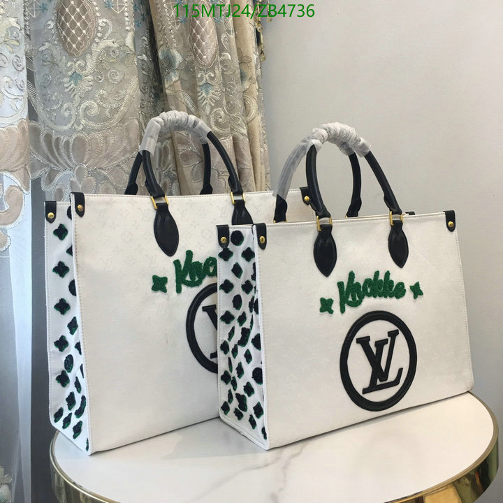 LV Bags-(4A)-Handbag Collection-,Code: ZB4736,