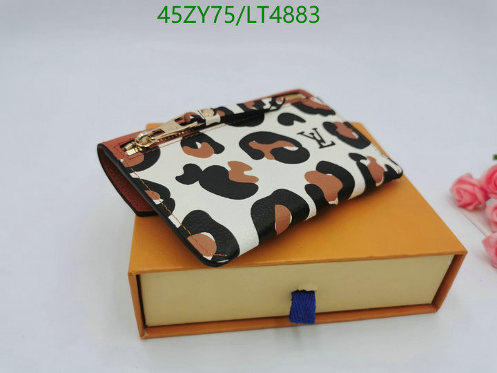LV Bags-(4A)-Wallet-,Code: LT4883,$: 45USD