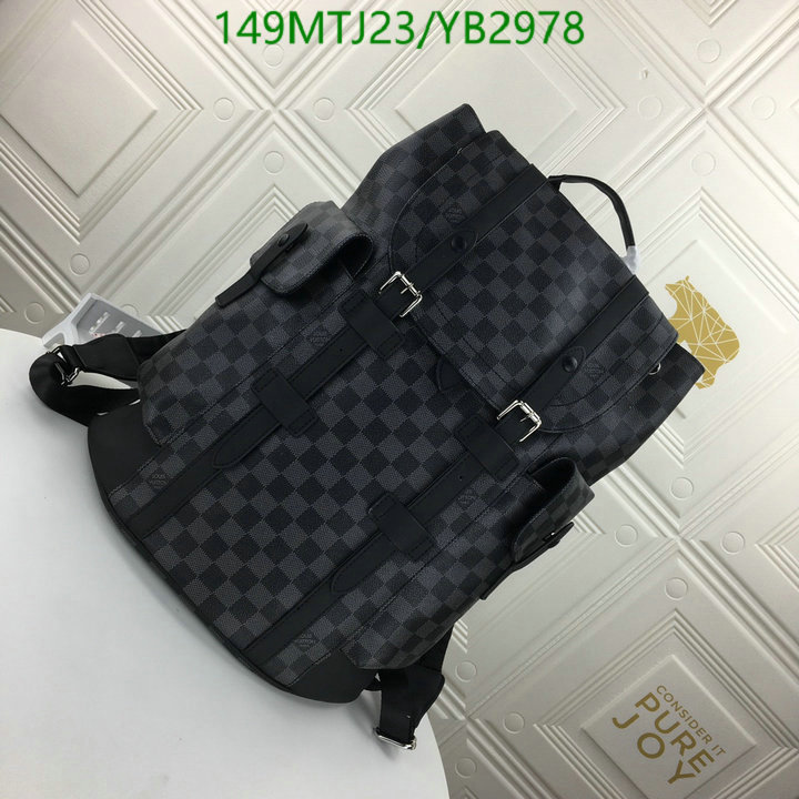 LV Bags-(4A)-Backpack-,Code: YB2978,$: 149USD