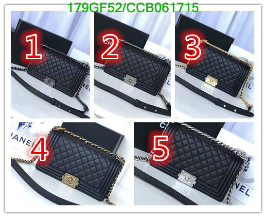 Chanel Bags -(Mirror)-Le Boy,Code: CCB061715,$: 179USD