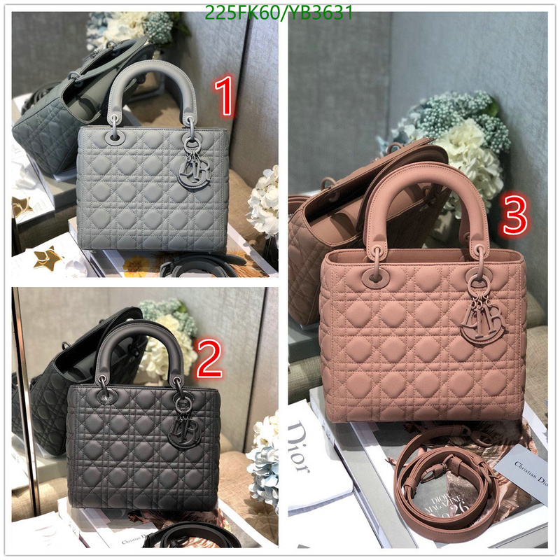 Dior Bags -(Mirror)-Lady-,Code: YB3631,$: 225USD