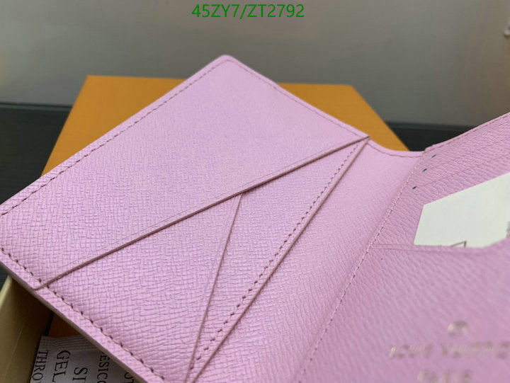 LV Bags-(4A)-Wallet-,Code: ZT2792,$: 45USD