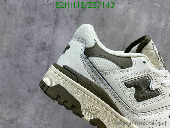 Men shoes-New Balance, Code: ZS7143,$: 82USD