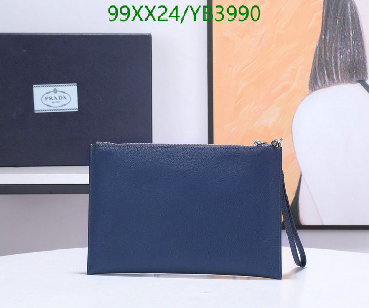 Prada Bag-(Mirror)-Clutch-,Code: YB3990,$: 99USD