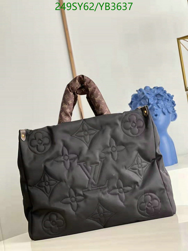 LV Bags-(Mirror)-Handbag-,Code: YB3637,$: 249USD