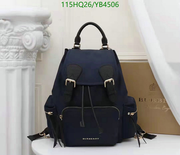 Burberry Bag-(4A)-Backpack-,Code: YB4506,$: 115USD