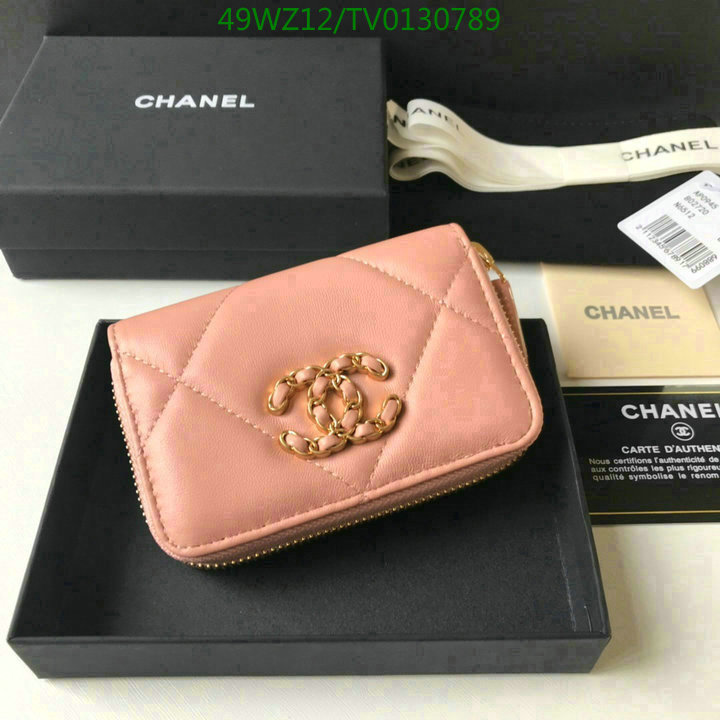 Chanel Bags ( 4A )-Wallet-,Code: TV0130789,$: 65USD