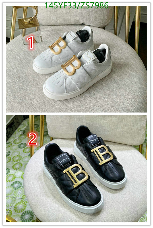 Women Shoes-Balmain, Code: ZS7986,$: 145USD