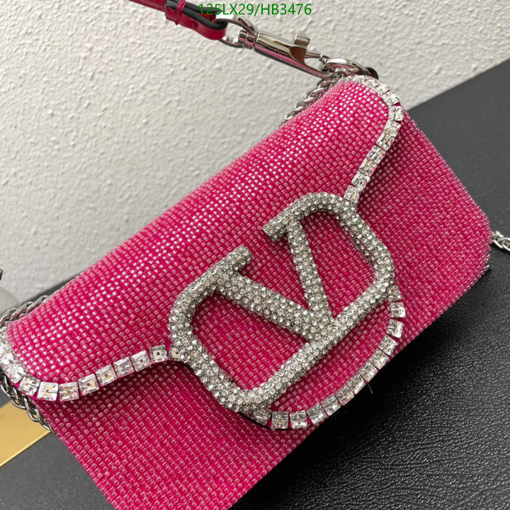 Valentino Bag-(4A)-LOC-V Logo ,Code: HB3476,$: 125USD