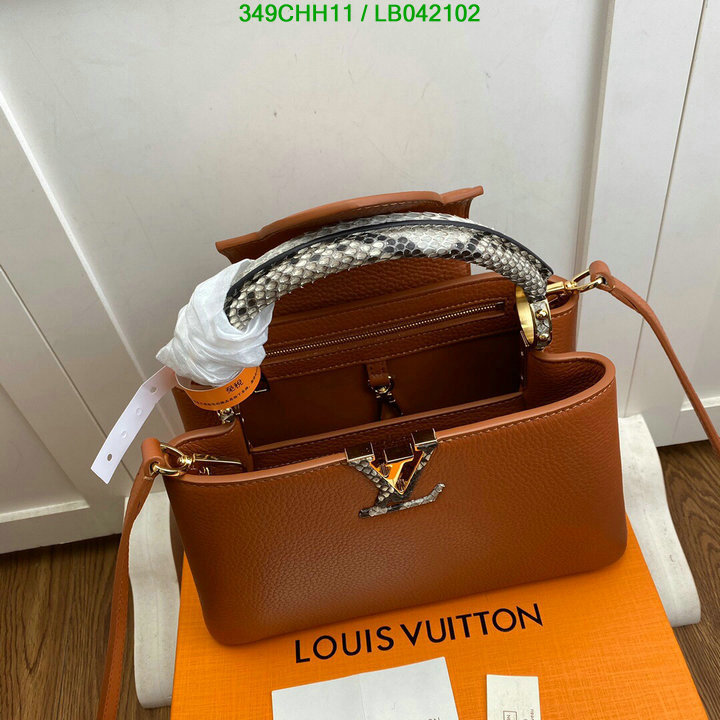 LV Bags-(Mirror)-Handbag-,Code: LB042102,$: 349USD