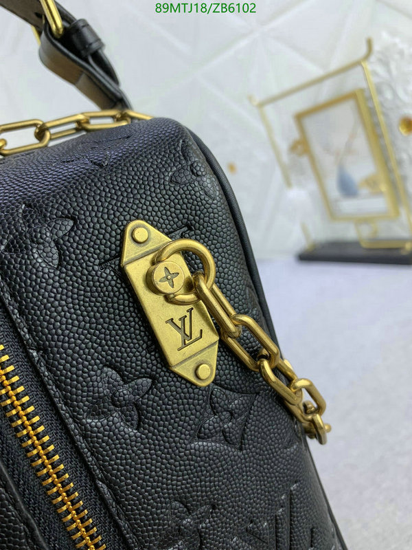 LV Bags-(4A)-Vanity Bag-,Code: ZB6102,$: 89USD