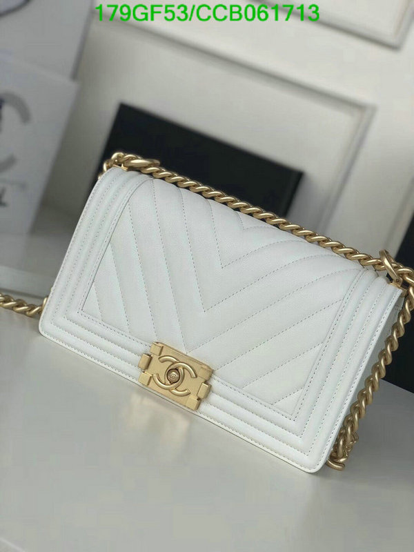 Chanel Bags -(Mirror)-Le Boy,Code: CCB061713,$: 179USD