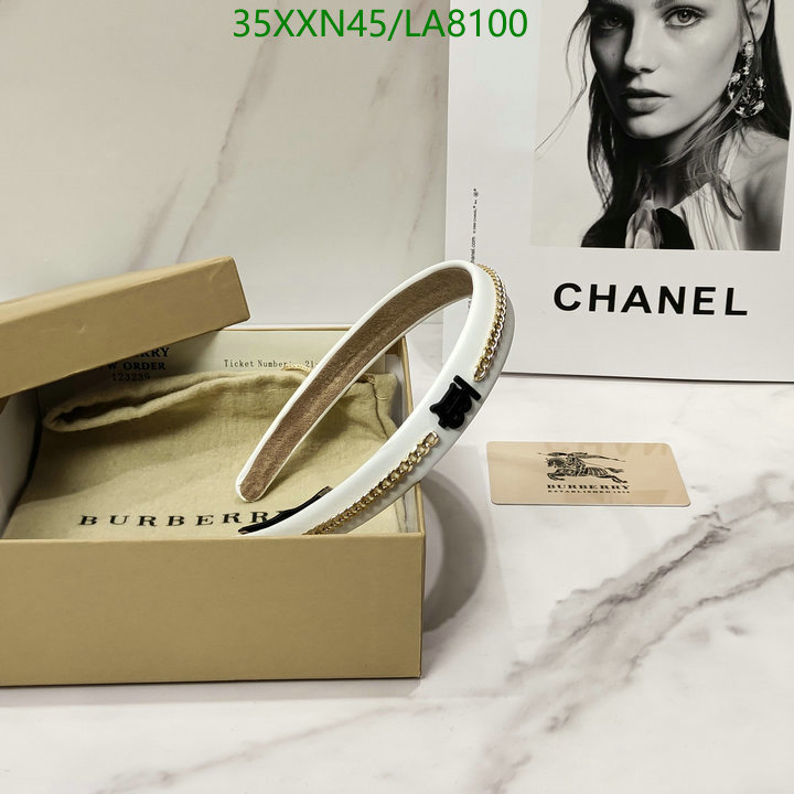 Headband-Burberry, Code: LA8100,$: 35USD