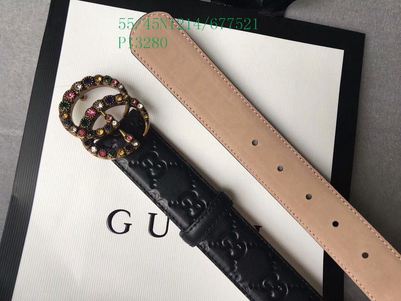 Belts-Gucci, Code： GGP010414,$: 55USD