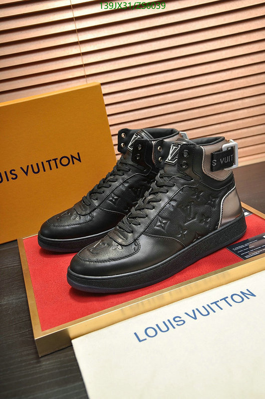 Men shoes-LV, Code: ZS6039,$: 139USD