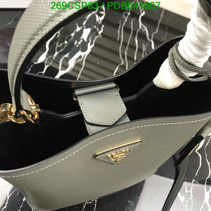 Prada Bag-(Mirror)-Handbag-,Code: PDB041607,$: 269USD