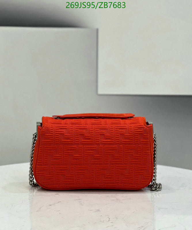 Fendi Bag-(Mirror)-Baguette,Code: ZB7683,$: 269USD