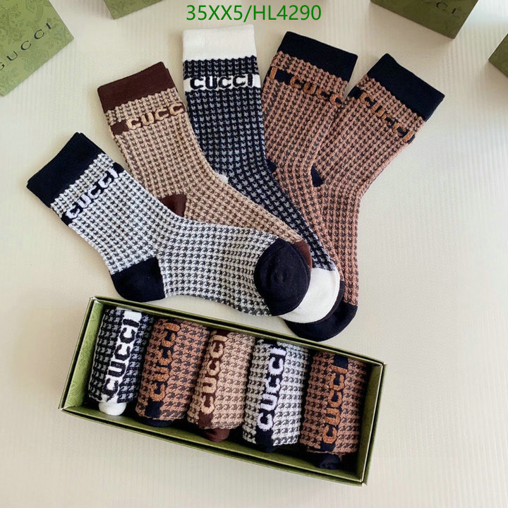 Sock-Gucci, Code: HL4290,$: 35USD