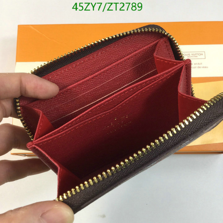 LV Bags-(4A)-Wallet-,Code: ZT2789,$: 45USD