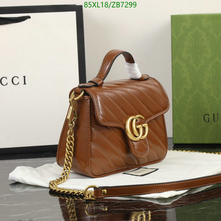 Gucci Bag-(4A)-Marmont,Code: ZB7299,$: 85USD