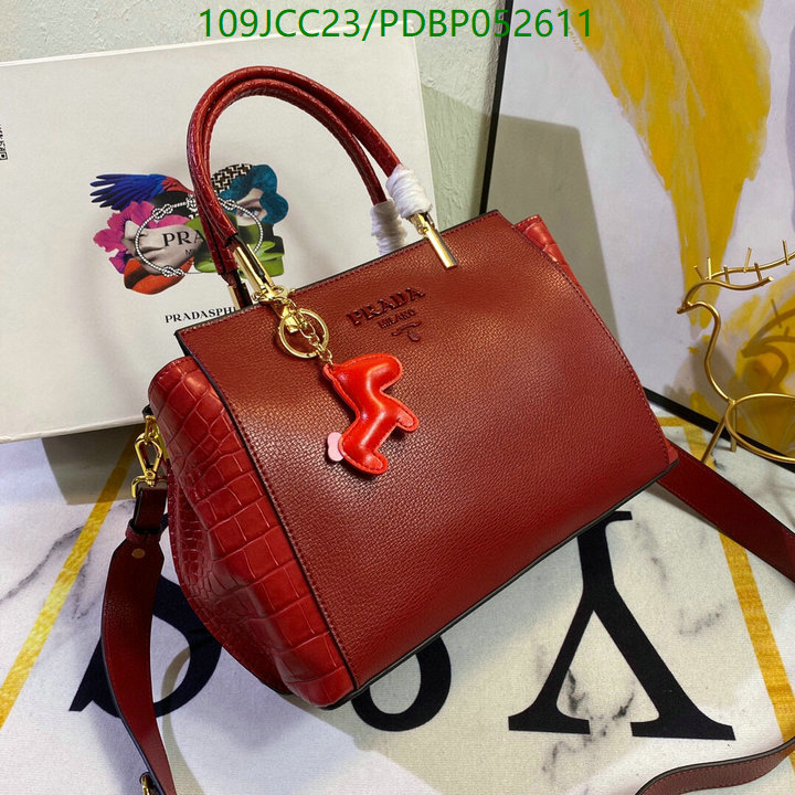 Prada Bag-(4A)-Handbag-,Code: PDBP052611,$: 109USD