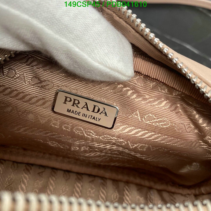 Prada Bag-(Mirror)-Diagonal-,Code: PDB041610,$: 149USD