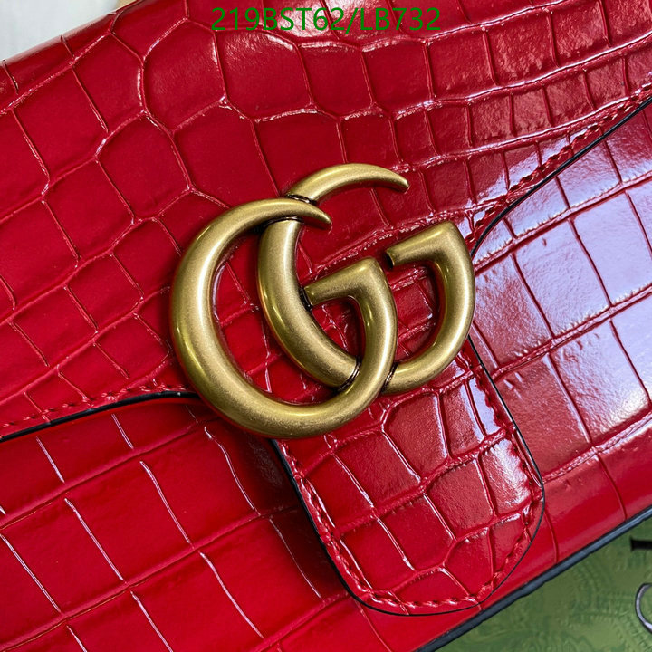 Gucci Bag-(Mirror)-Marmont,Code: LB732,$: 219USD