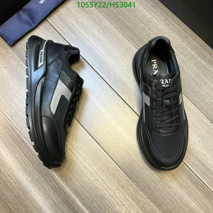 Men shoes-Prada, Code: HS3041,$: 105USD