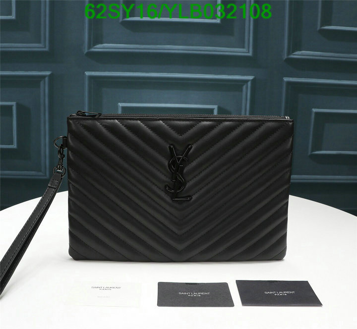 YSL Bag-(4A)-Clutch-,Code: YLB032108,$: 62USD