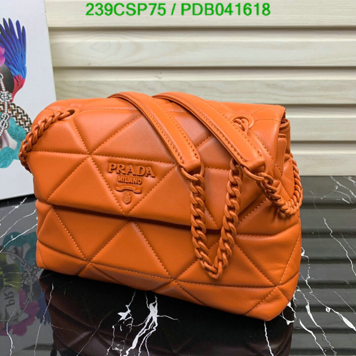 Prada Bag-(Mirror)-Diagonal-,Code: PDB041618,$: 239USD