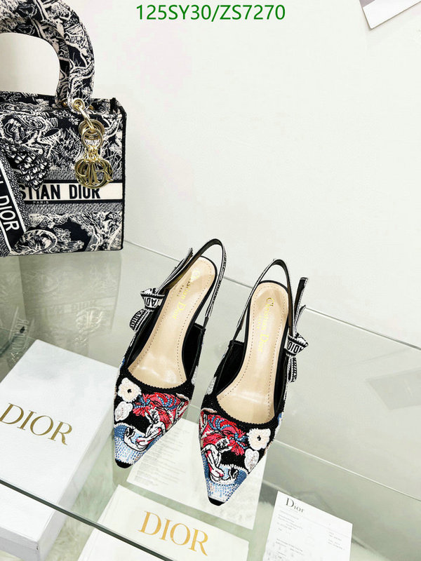 Women Shoes-Dior,Code: ZS7270,$: 125USD