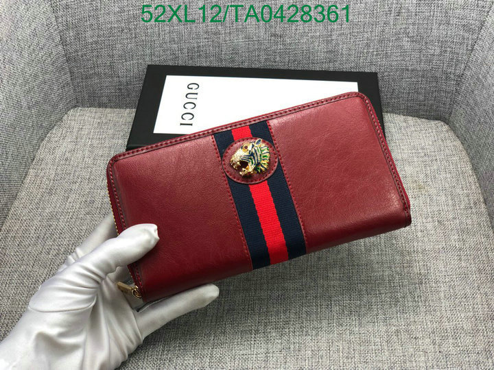 Gucci Bag-(4A)-Wallet-,Code:TA0428361,$: 52USD