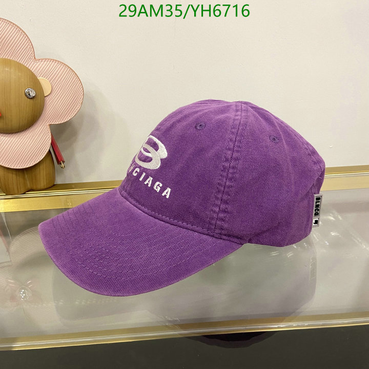 Cap -(Hat)-Balenciaga, Code: YH6716,$: 29USD