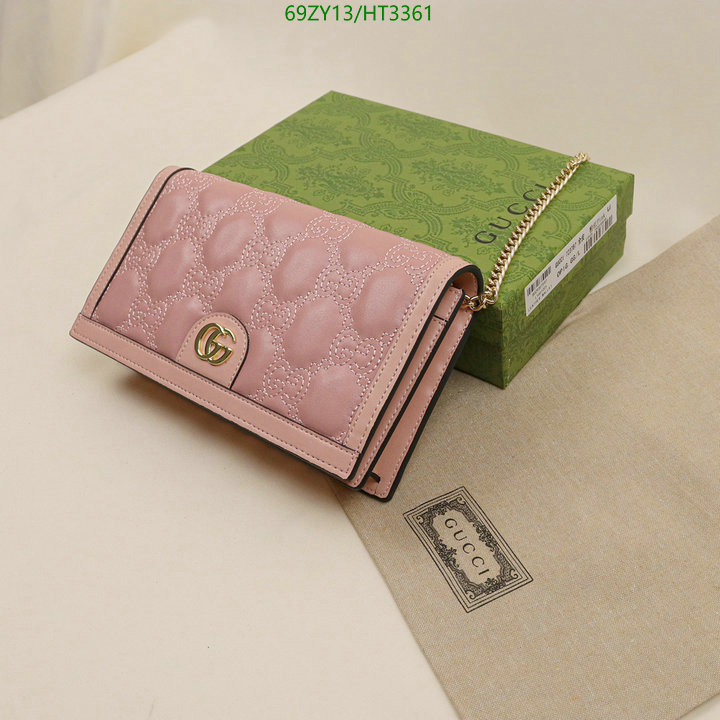 Gucci Bag-(4A)-Wallet-,Code: HT3361,$: 69USD