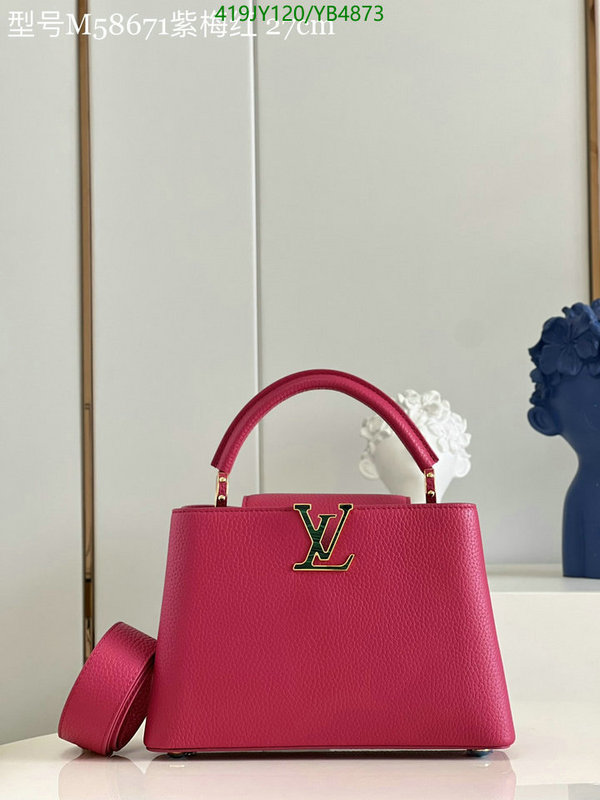 LV Bags-(Mirror)-Handbag-,Code: YB4873,