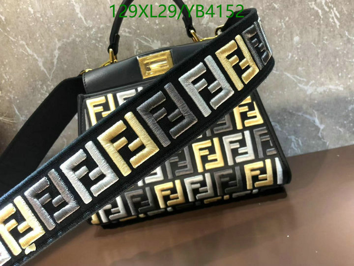 Fendi Bag-(4A)-Peekaboo,Code: YB4152,$: 129USD