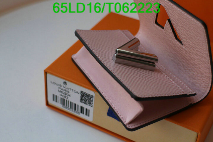 LV Bags-(Mirror)-Wallet-,Code: T062223,$: 65USD