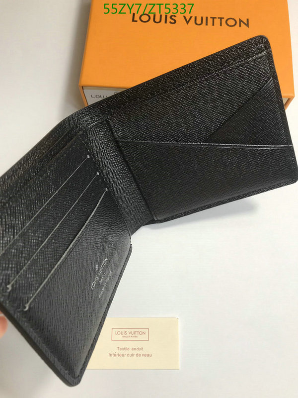 LV Bags-(4A)-Wallet-,Code: ZT5337,$: 55USD