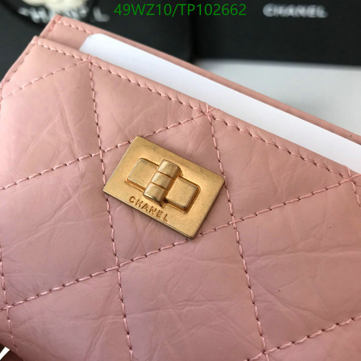 Chanel Bags ( 4A )-Wallet-,Code: TP102662,$: 49USD