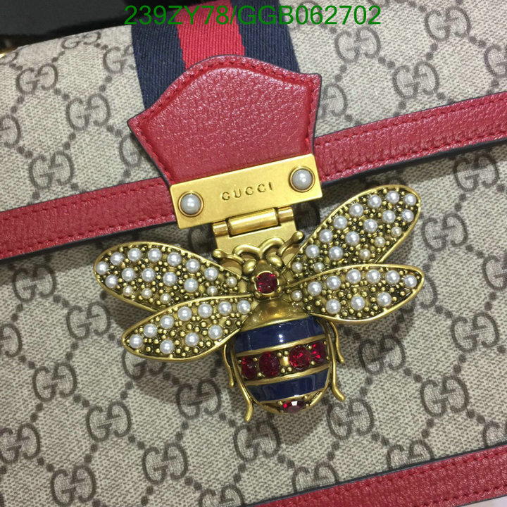 Gucci Bag-(Mirror)-Diagonal-,Code: GGB062702,$: 239USD