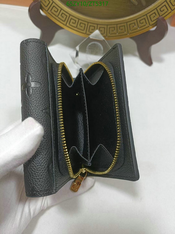 LV Bags-(4A)-Wallet-,Code: ZT5317,$: 65USD