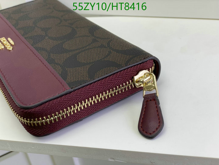 Coach Bag-(4A)-Wallet-,Code: HT8416,$: 55USD