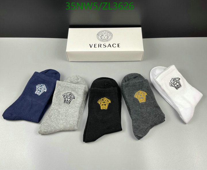 Sock-Versace, Code: ZL3626,$: 35USD