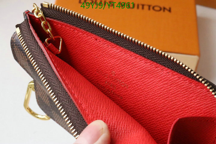 LV Bags-(4A)-Wallet-,Code: YT4961,$: 49USD