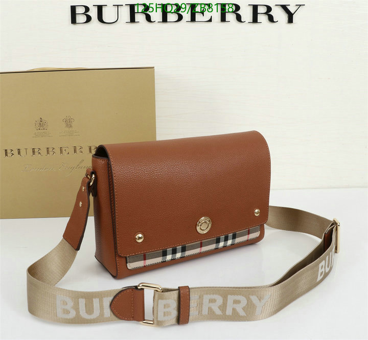 Burberry Bag-(4A)-Diagonal-,Code: ZB8158,$: 125USD